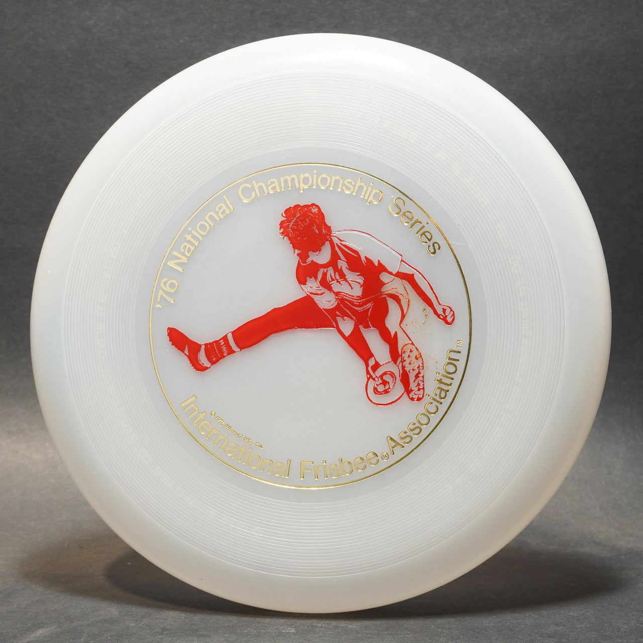 Wham-O 40 Mold Red Jimmy Scala 1976 National Championship Series