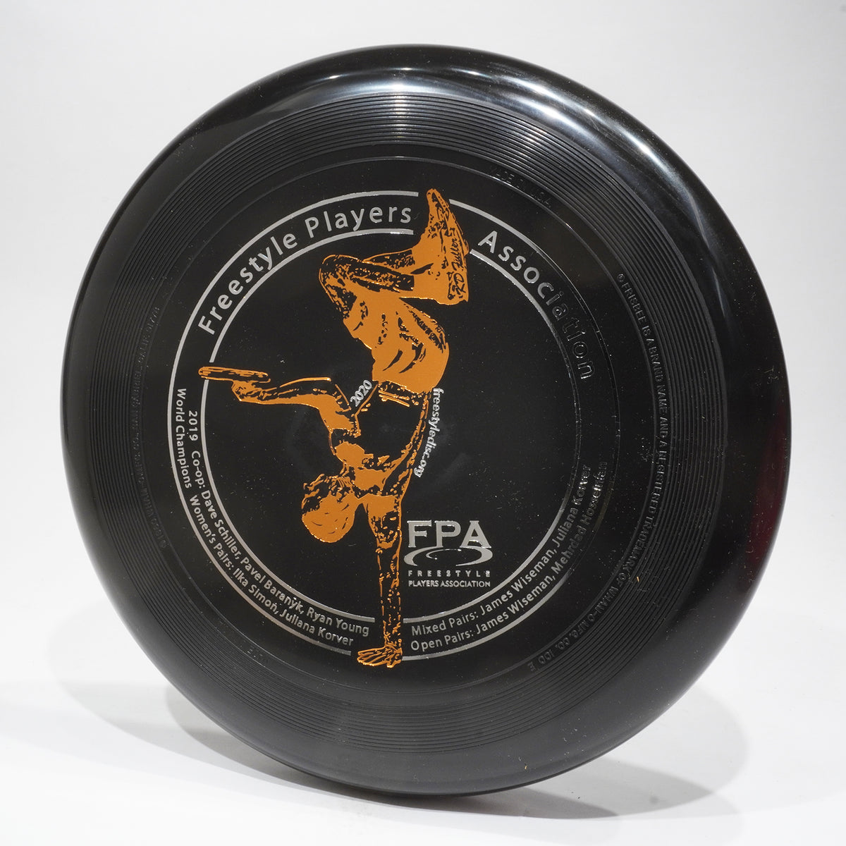 Wham-O 100 Mold Freestyle Players Association 2020 Design