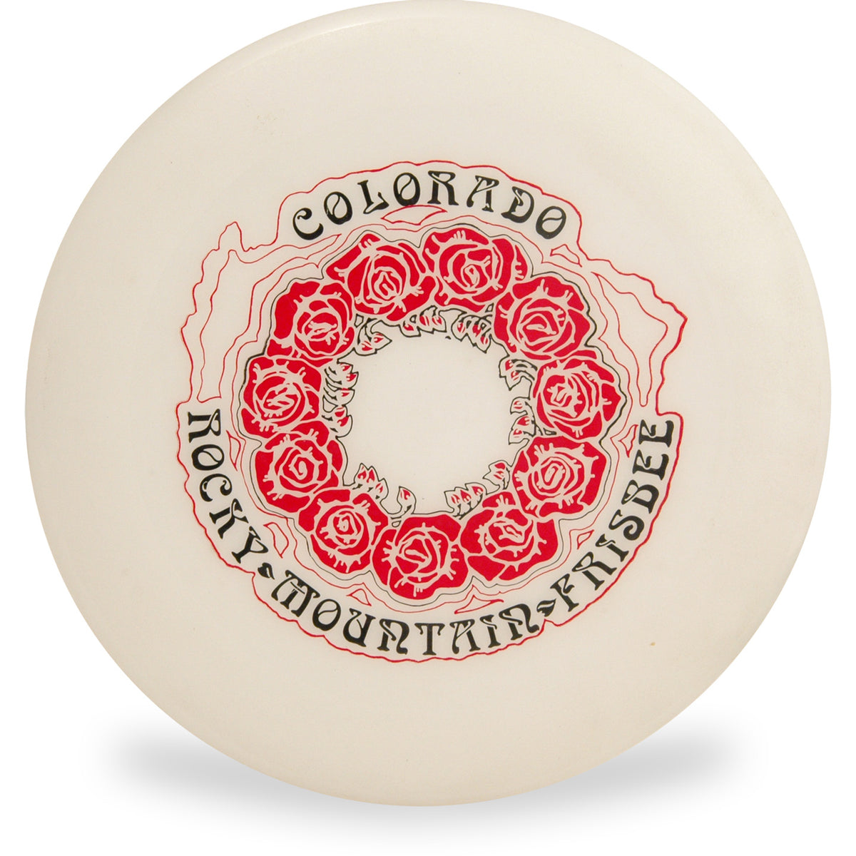 Destiny Discs Floater w/ Rocky Mountain Frisbee Roses