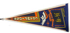 Denver Bronco Championship Pennant Banners '99 and '98