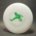 Wham-O 1976 North American Series 50 Mold Disc, Clear w/ Gold Green Jimmy, 141g