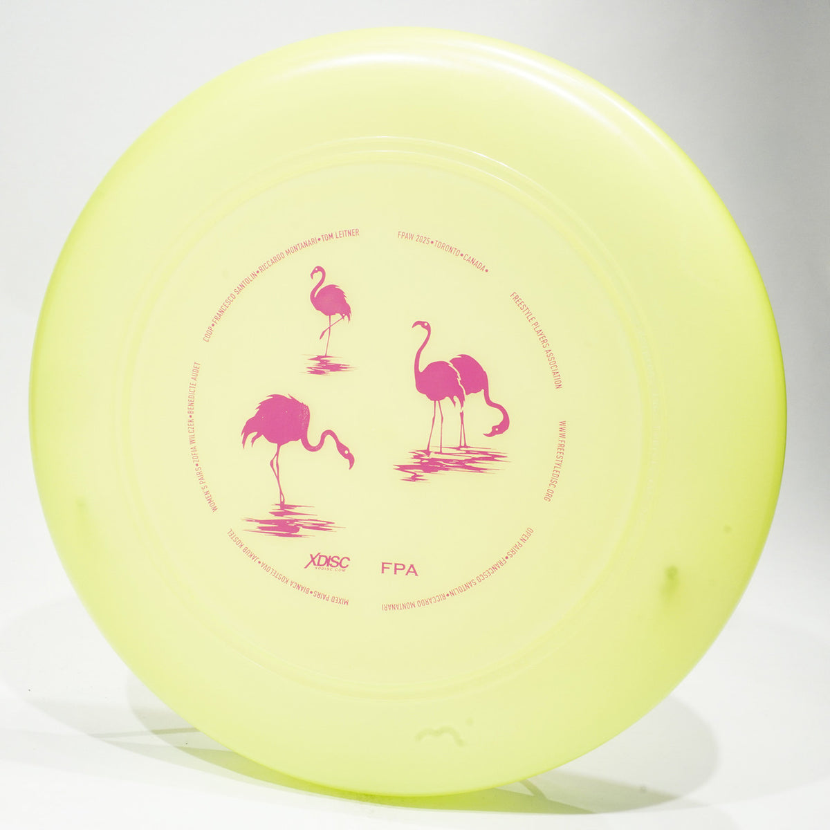 X-Disc 2025 Limited Edition A2 Flamingo Disc