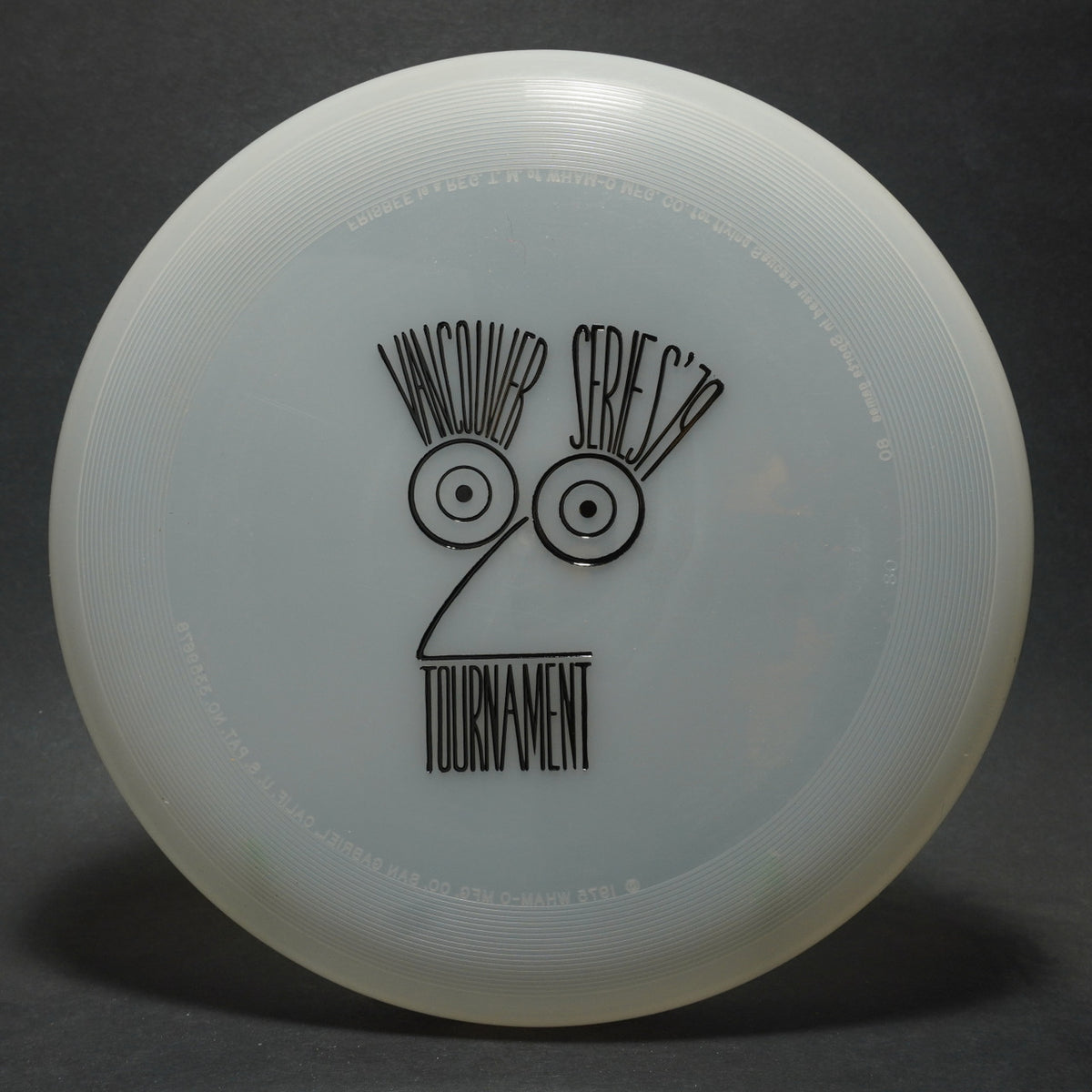 Wham-O World Class 80 Mold - '79 Vancouver Series
