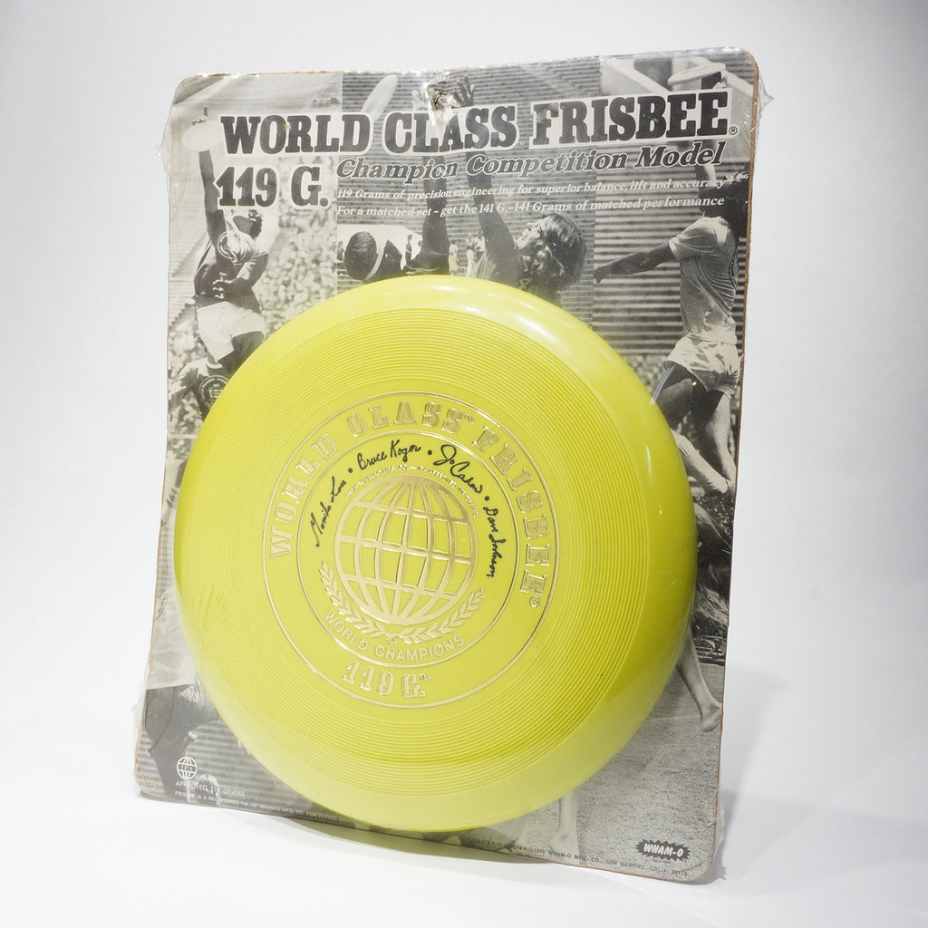 Wham-O World Class 40 Mold 119g 4-Signature Disc - Green