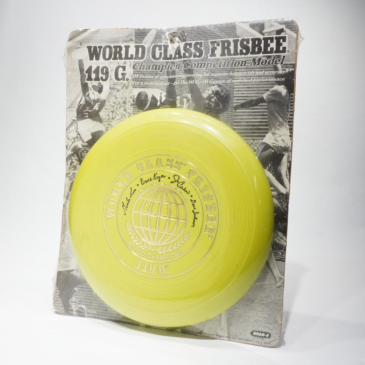 Wham-O World Class 40 Mold 119g 4-Signature Disc - Green