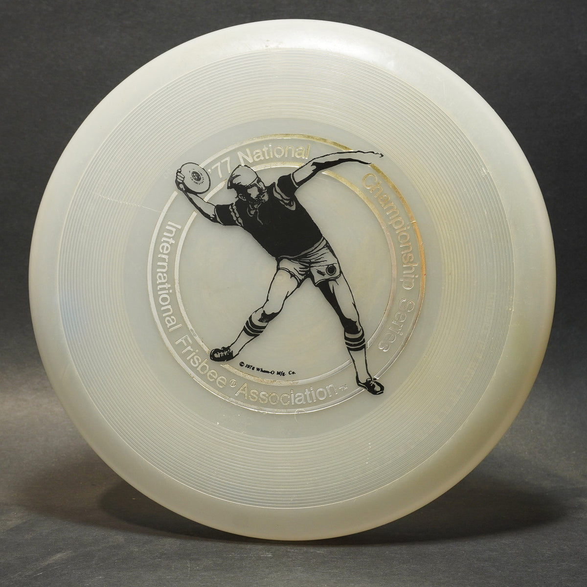 Wham-O 50 Mold 1977 IFA National Championship Series John Bird Black Bird