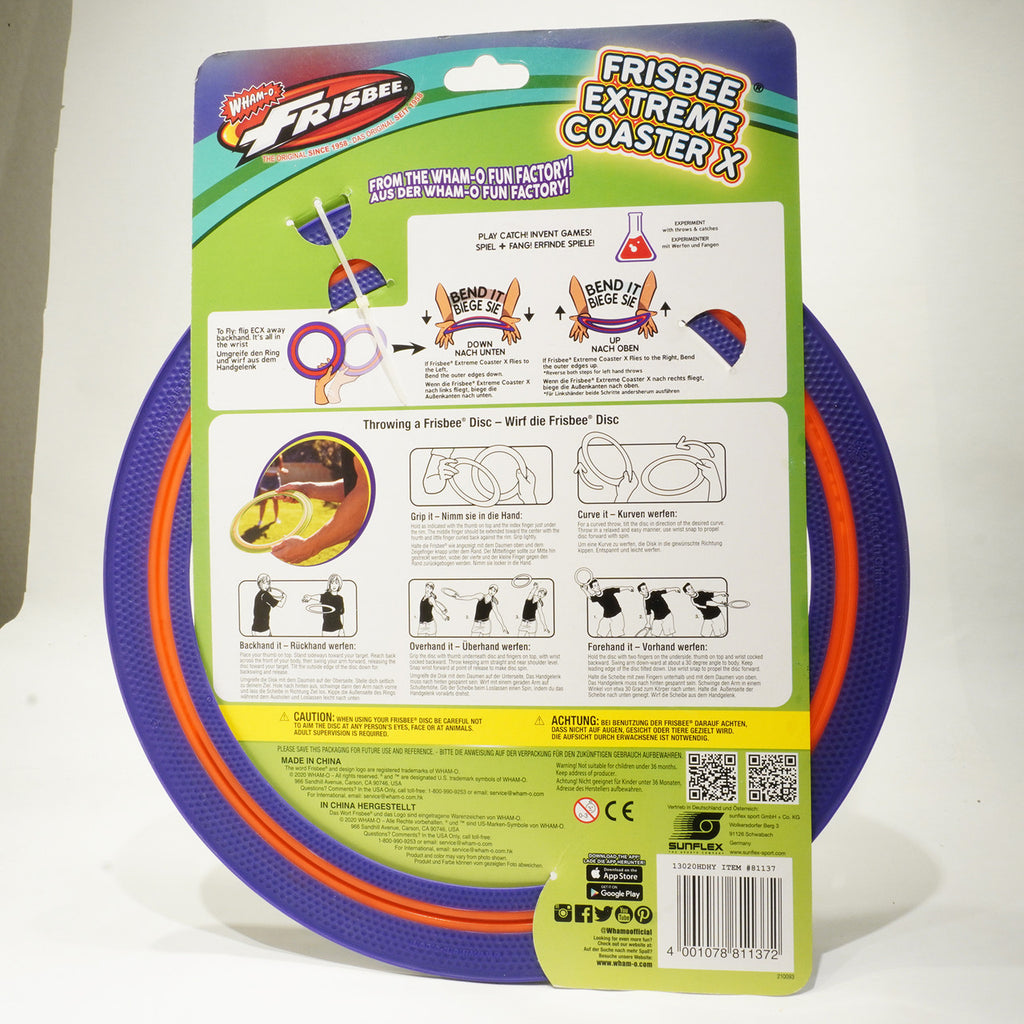 Wham-O Extreme Coaster X Frisbee Ring Purple