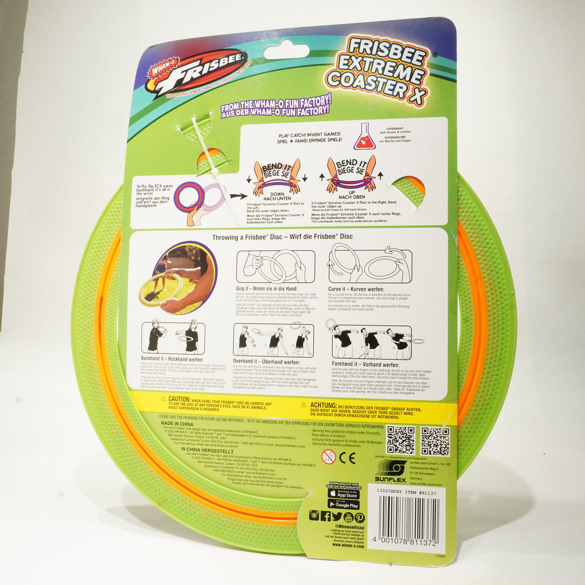 Wham-O Extreme Coaster X Frisbee Ring