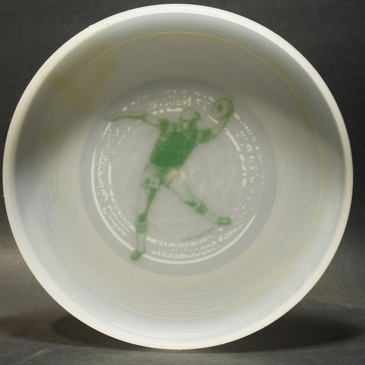 Wham-O 50 Mold 1977 IFA National Championship Series, John Bird Green Bird