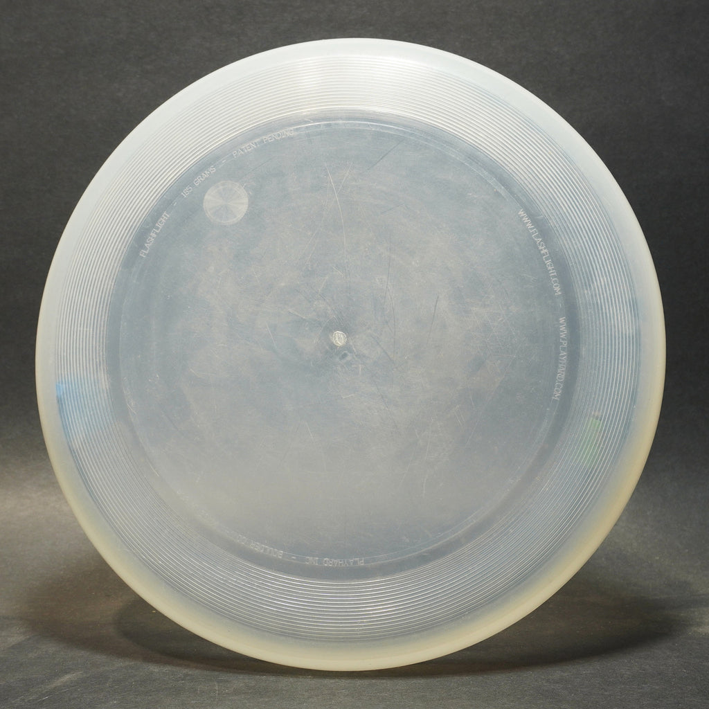 FlashFlight 185g Patent Pending Test Disc, Clear Super Flexy