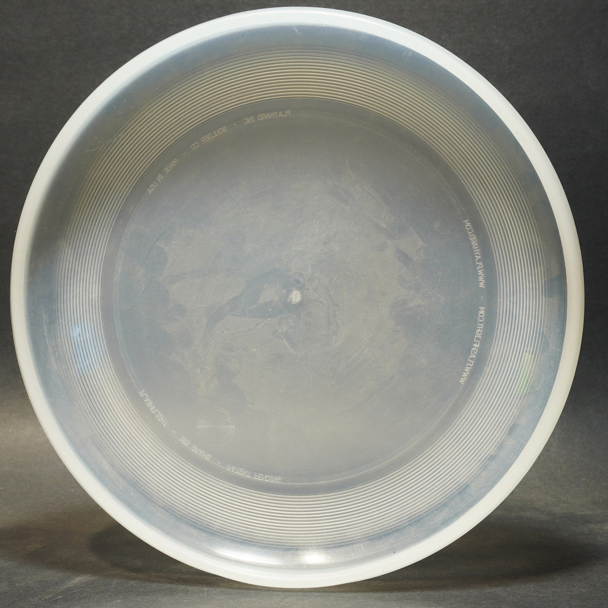FlashFlight 185g Patent Pending Test Disc, Clear Super Flexy