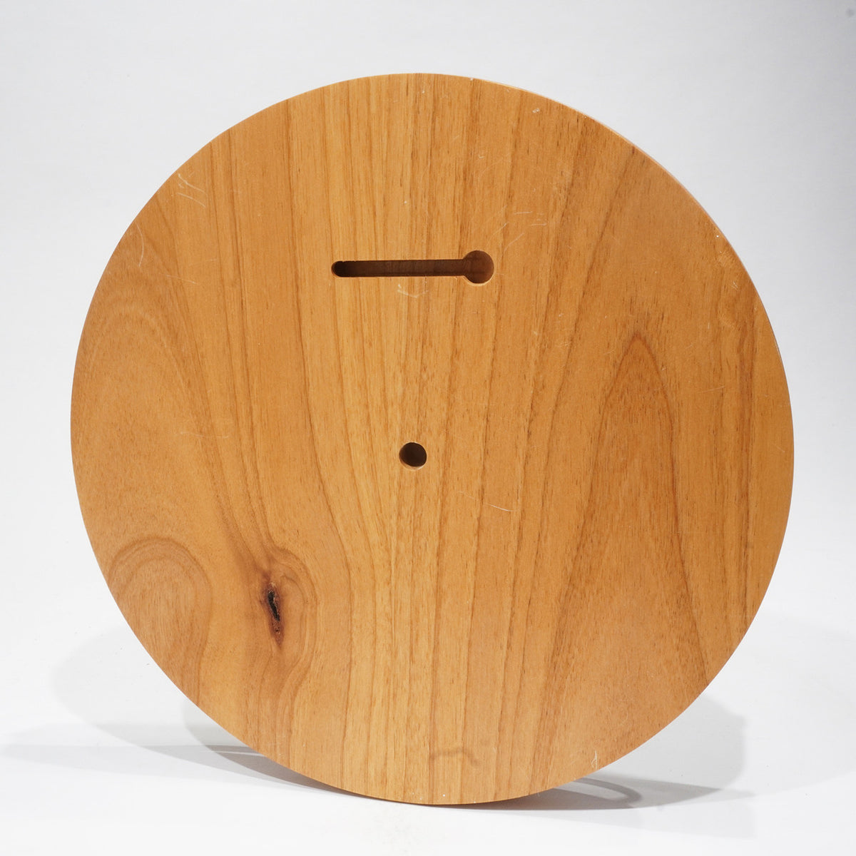 Solid Alder Wood  7 Inch Rounded Edge Plaque