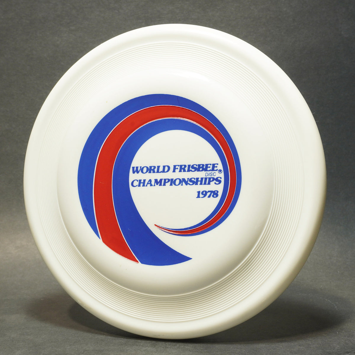 Wham-O Fastback FB 8 Frisbee, 1978 World Frisbee Championships White 103g