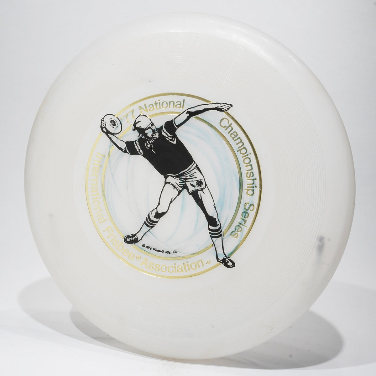 Wham-O World Class Frisbee 50 Mold - 1977 NCS Black Bird