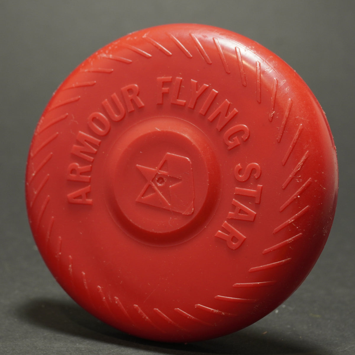 Armour Flying Star Food Mini, Red Vintage Flying Disc 3.75-Inch 13g