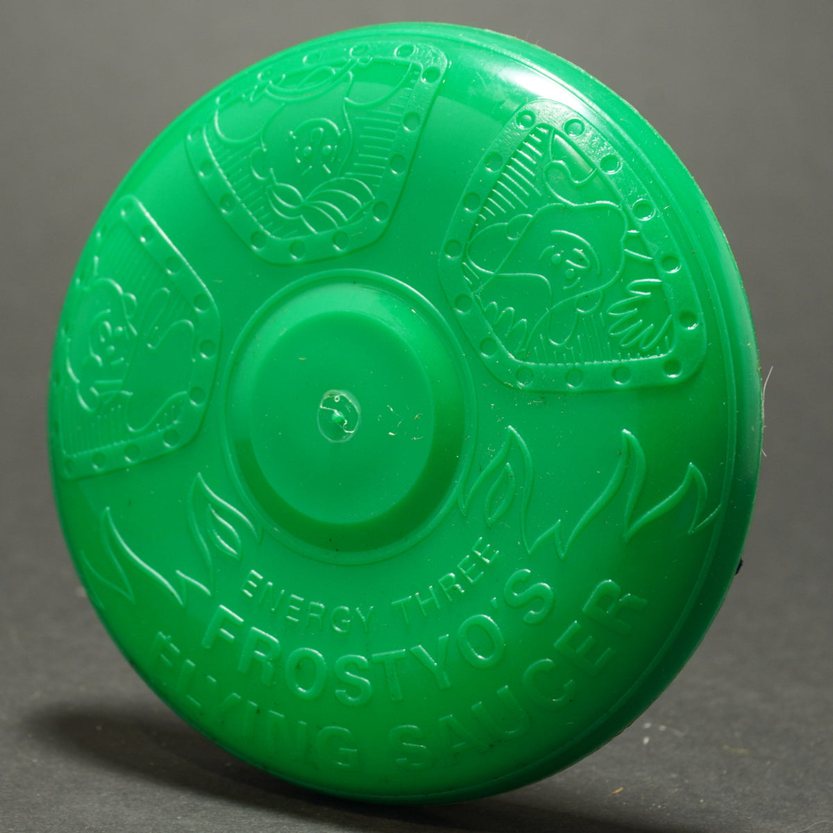 Food Mini Frostyo's Green Vintage Flying Disc, 13g 3.75-Inch