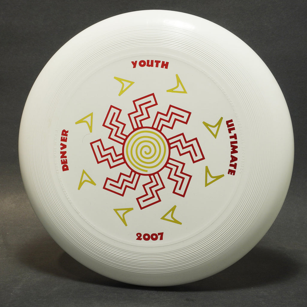 Discraft Ulta-Star Custom w/ 2007 Denver Youth Ultimate Frisbee
