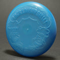 Food Mini Incrediburgible Blue Mini Flying Disc, Vintage 1970s 13g
