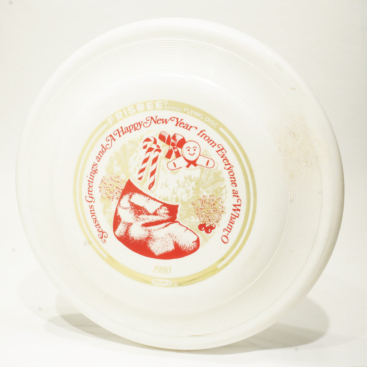 Wham-O Fastback Frisbee FB15 Season's Greetings 1980