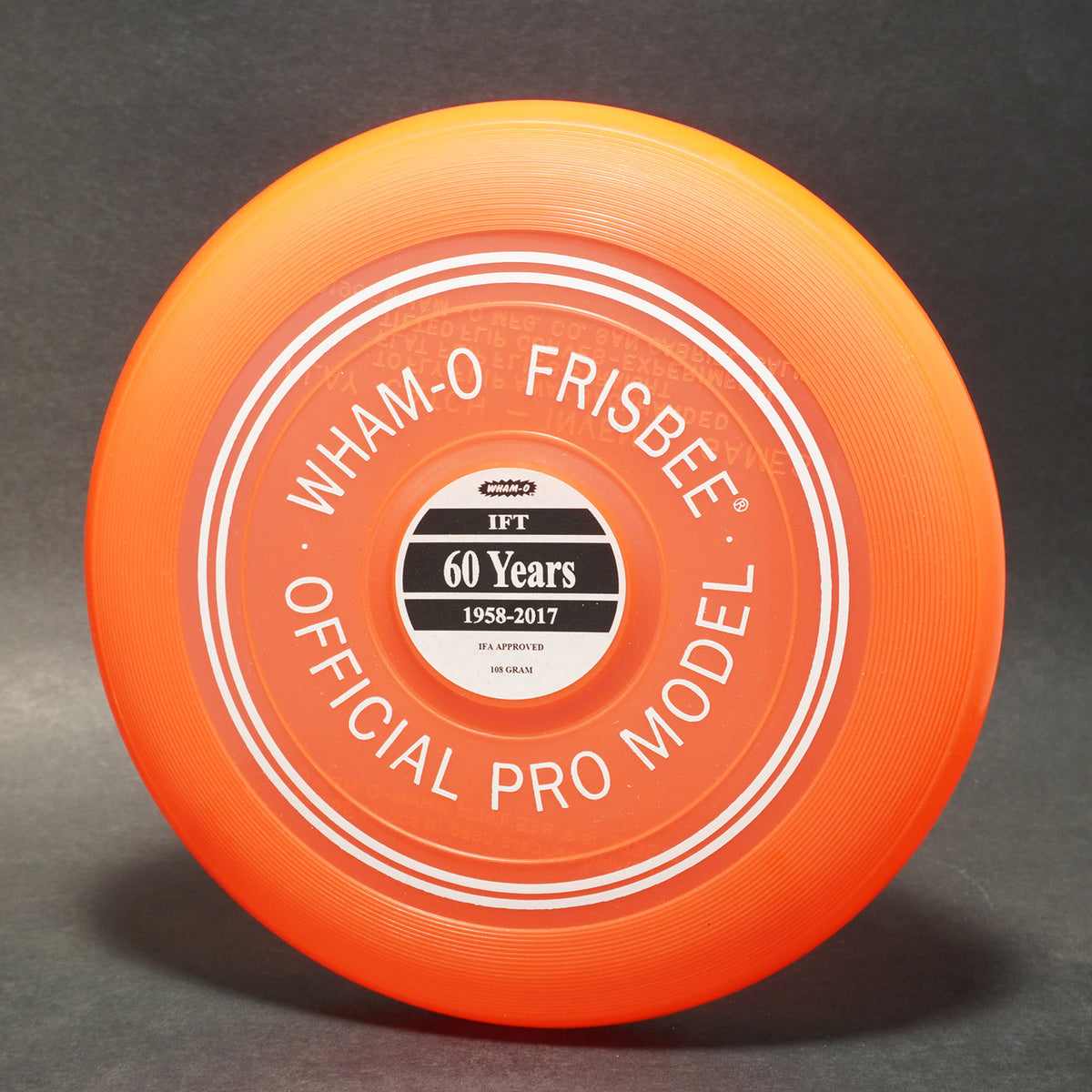 Wham-O Official Pro Model Guts Disc (15 Mold) 60 Years of IFT