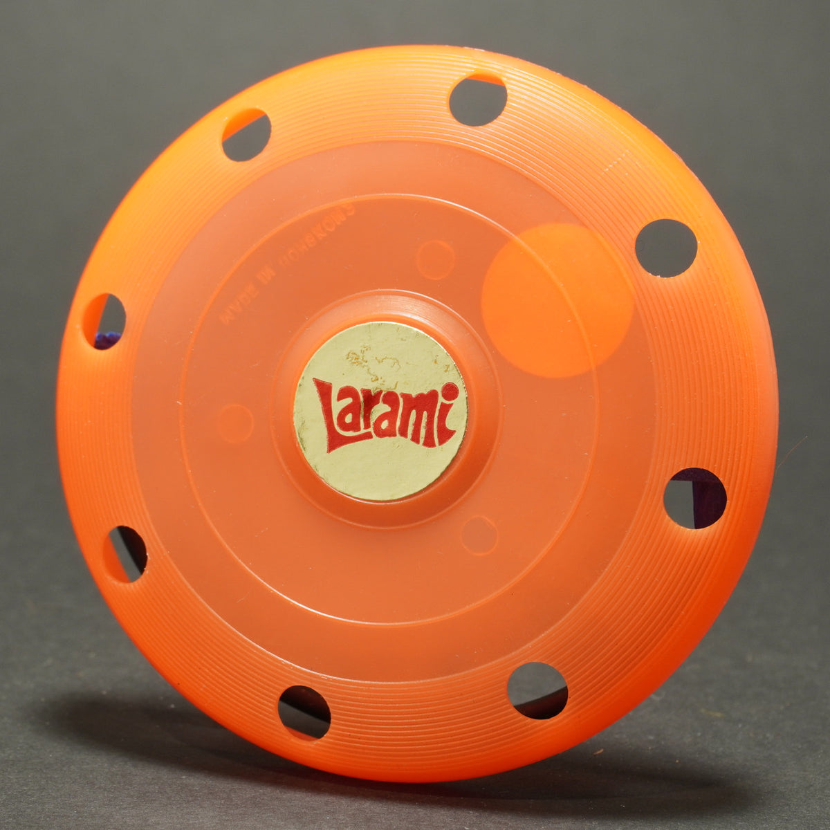 Larami Mini Flying Disc, Larami Label Orange 13g 3.75-Inch