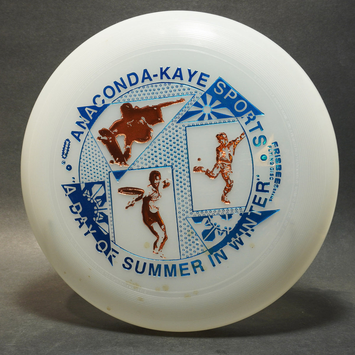Wham-O Frisbee 80 E Mold w/ Anaconda-Kaye Stamp