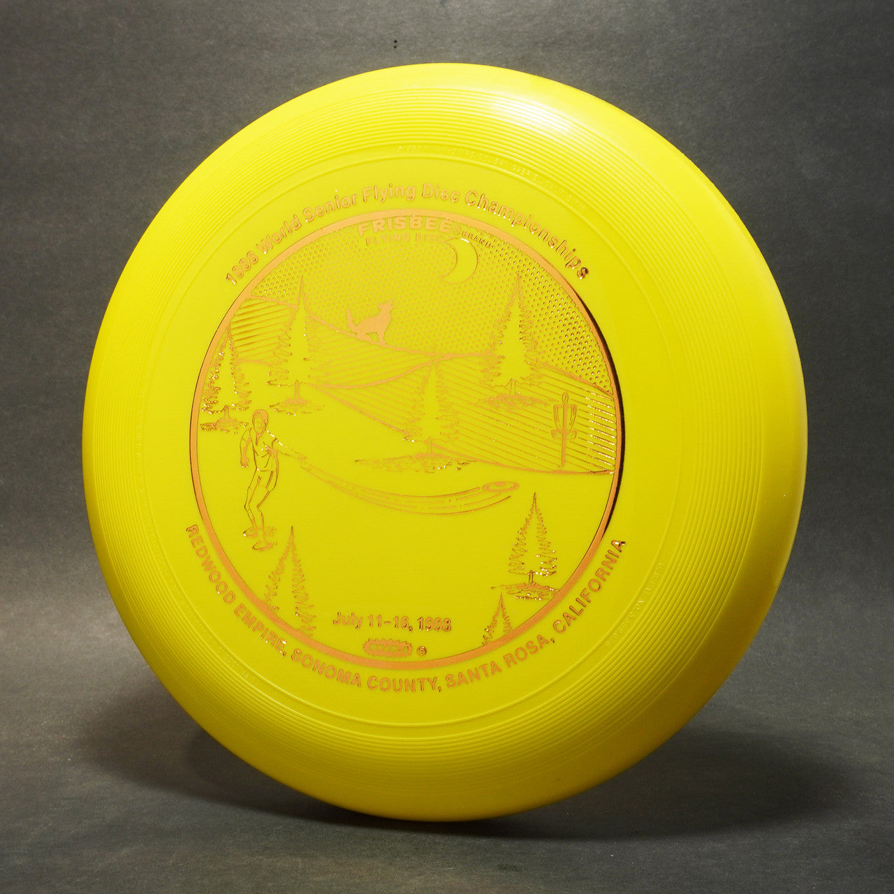 Wham-O World Class Frisbee (82 E) 1988 World Senior Flying Disc