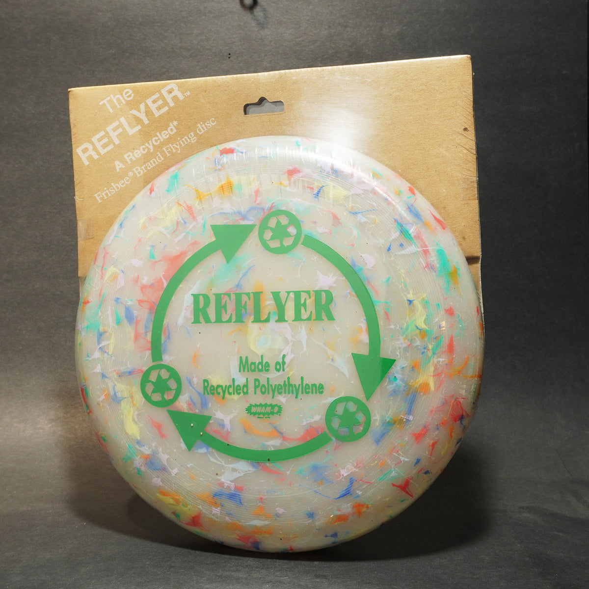 Wham-O World Class Frisbee Collegiate Model w/ Reflyer Packaging