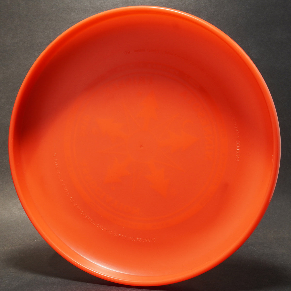 Wham-O World Class Frisbee (80 Mold) Minnesota Frisbee Disc Association Orange