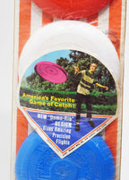 Wham-O Genuine Regular Tournament Mini Frisbee Set of 3