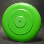 CPI Saucer Tosser Green Vintage Flying Disc 9.5 Inch