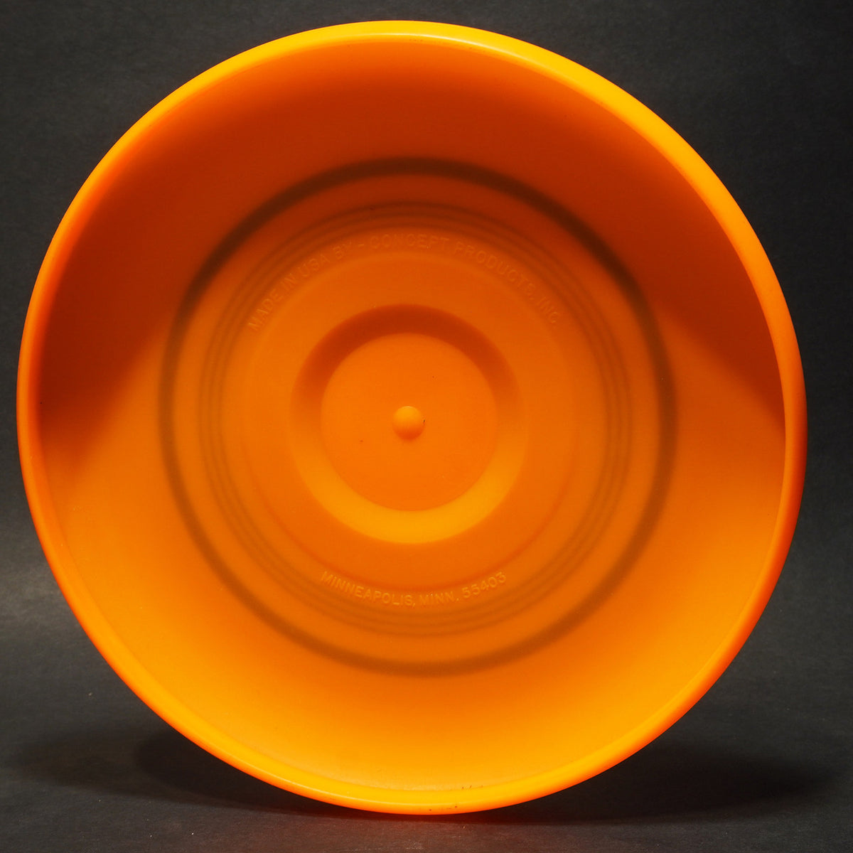 CPI All Star Super Sport Saucer Tosser, Dark Orange Vintage Flying Disc 9.5 Inch