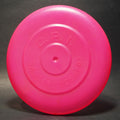 CPI Saucer Tosser Raised Letters, Pink Vintage Flying Disc 9.5 in