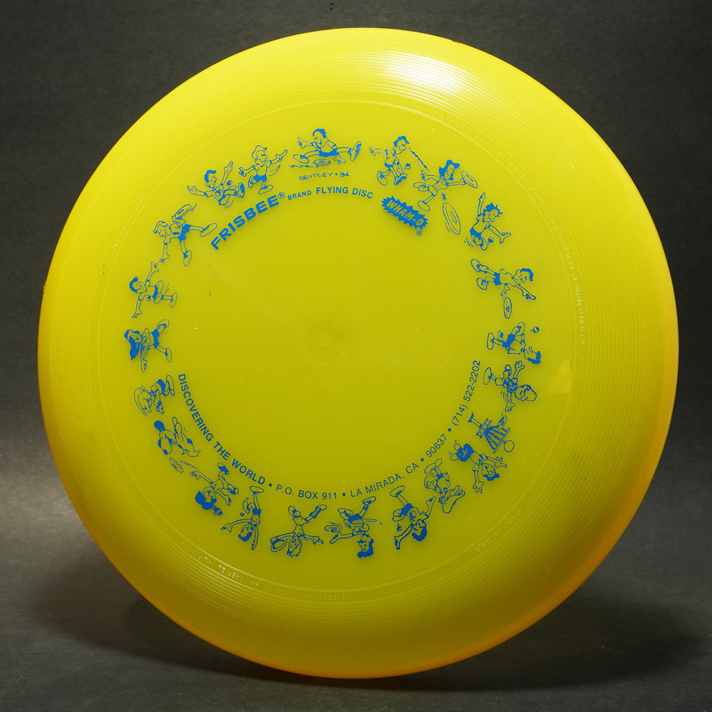 Wham-O Frisbee (82 E Mold) Discovering The World Bentley 84