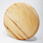Back of Wood Disc Golf Plaque