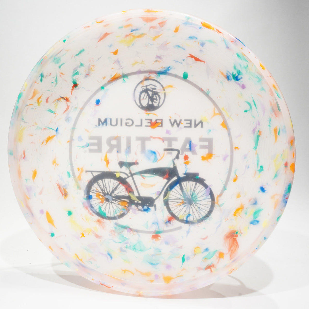Wham-O Reflyer 82 E Mold with New Belgium Fat Tire Stamp