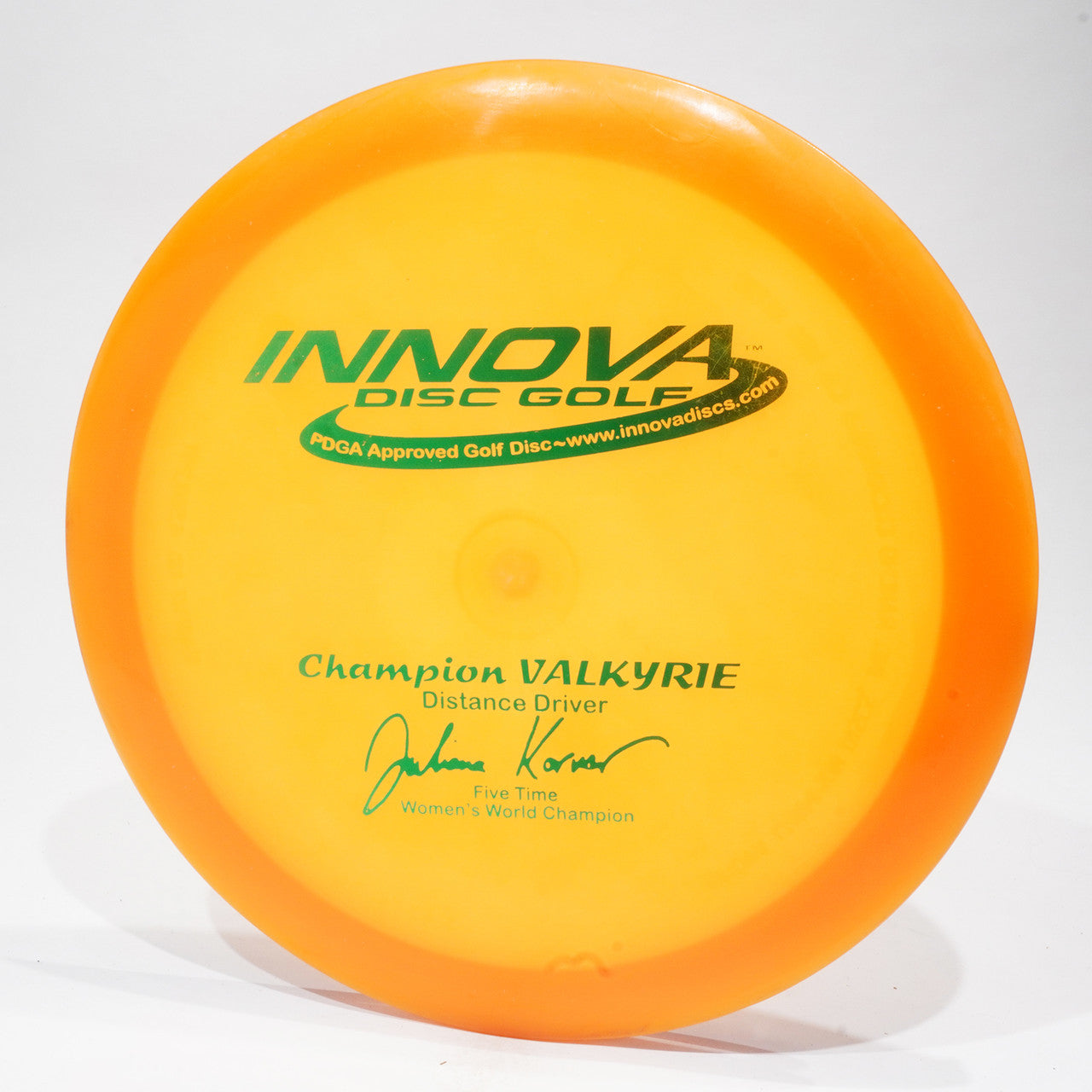 Innova JK 5x Champion Valkyrie PFN – WrightLife.com Collector