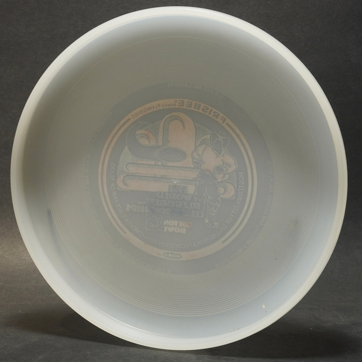 Wham-O Frisbee (52 E mold) 1981 World Jr. Frisbee Championships
