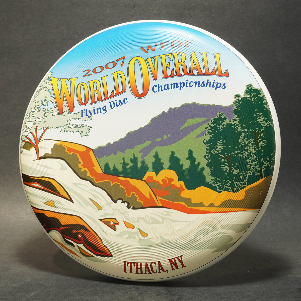 Discraft Ultra-Star SuperColor 2007 WFDF World Overall Flying Disc Championships - 4