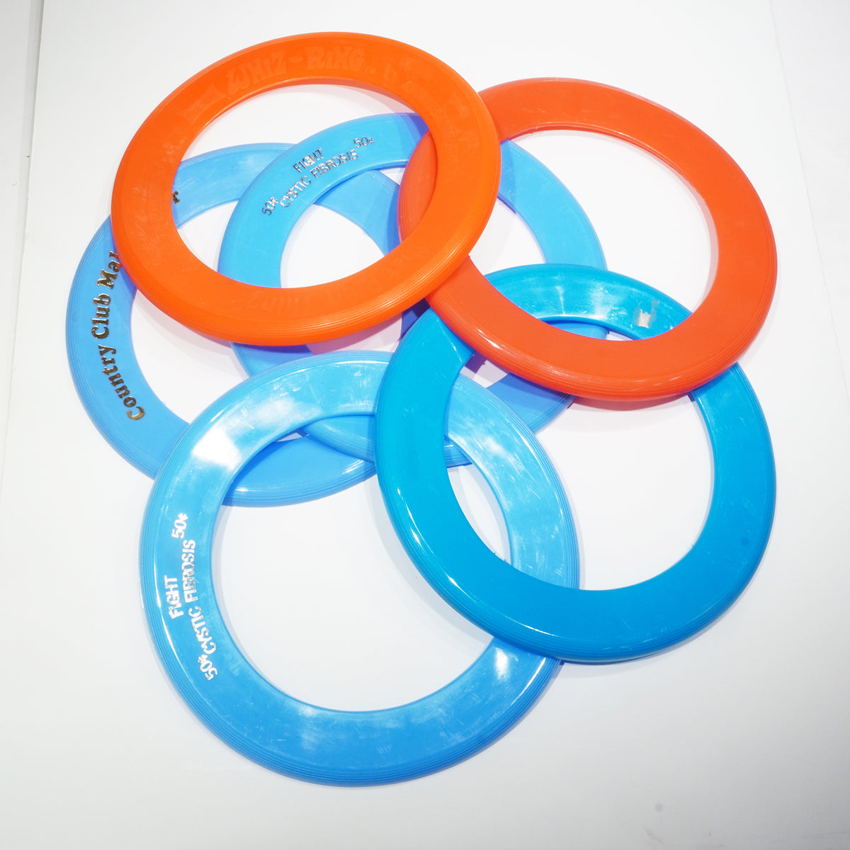 Assorted Whiz Rings Pack of 6