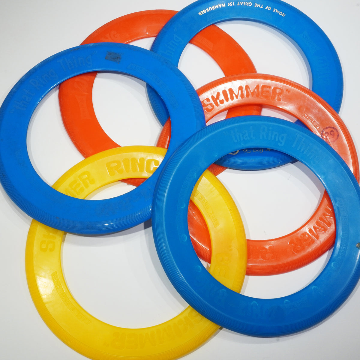 Assorted Whiz Rings Pack of 6