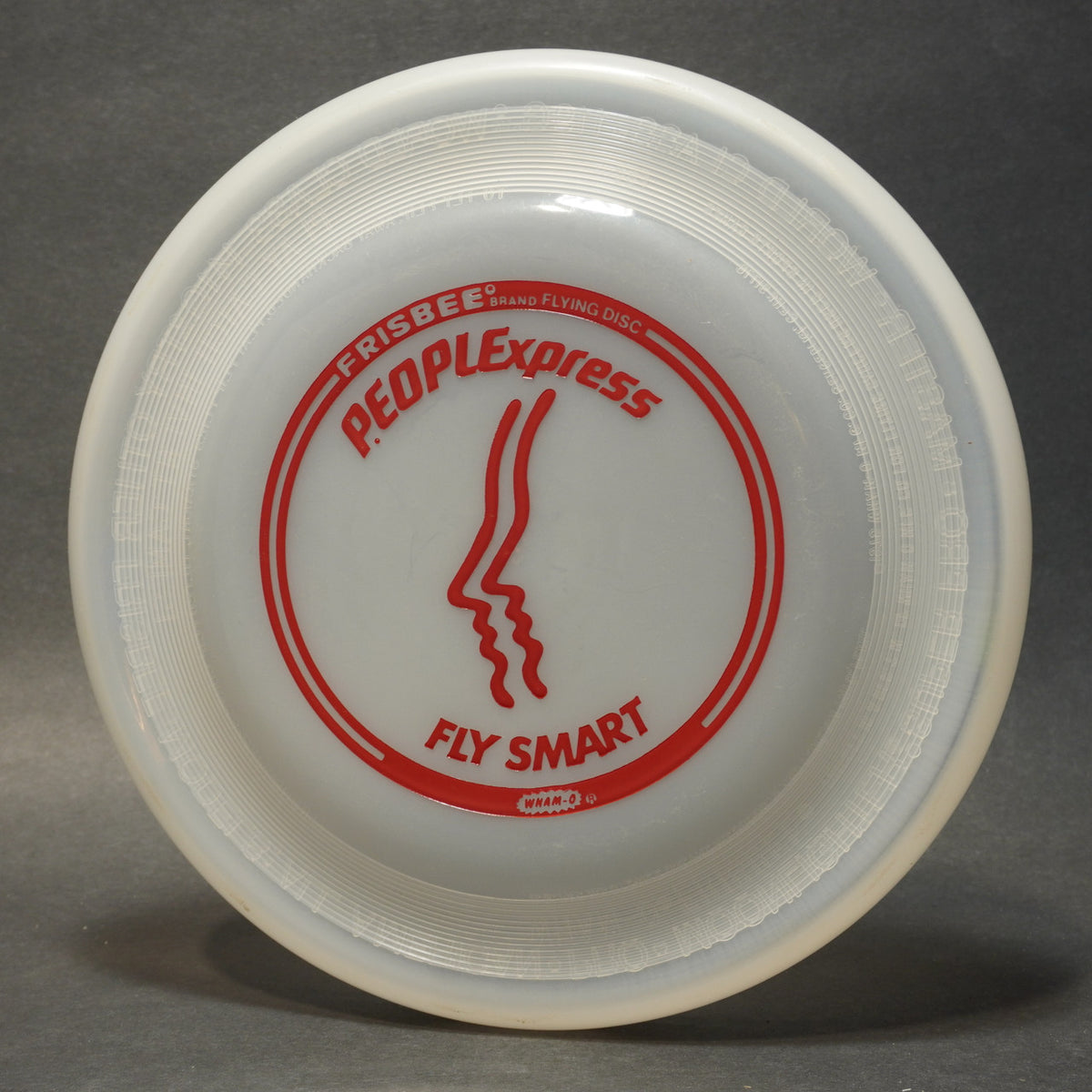 Wham-O Fastback FB6 People's Express Frisbee Flying Disc, Clear 93g