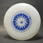 Wham-O 1981 Smithsonian Frisbee Festival 40 F Mold Frisbee, Clear 119g