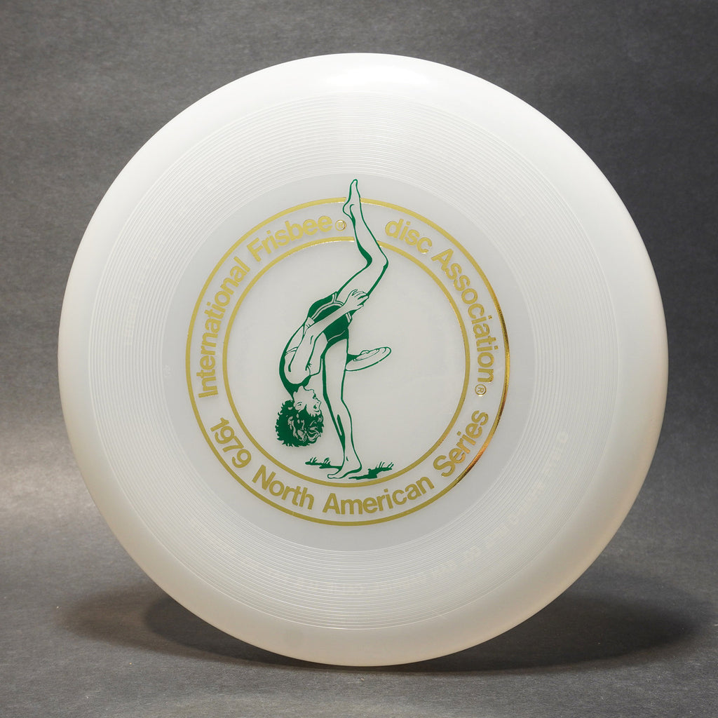 Wham-O 1979 North American Series 40 Mold Flying Disc, Clear 119g