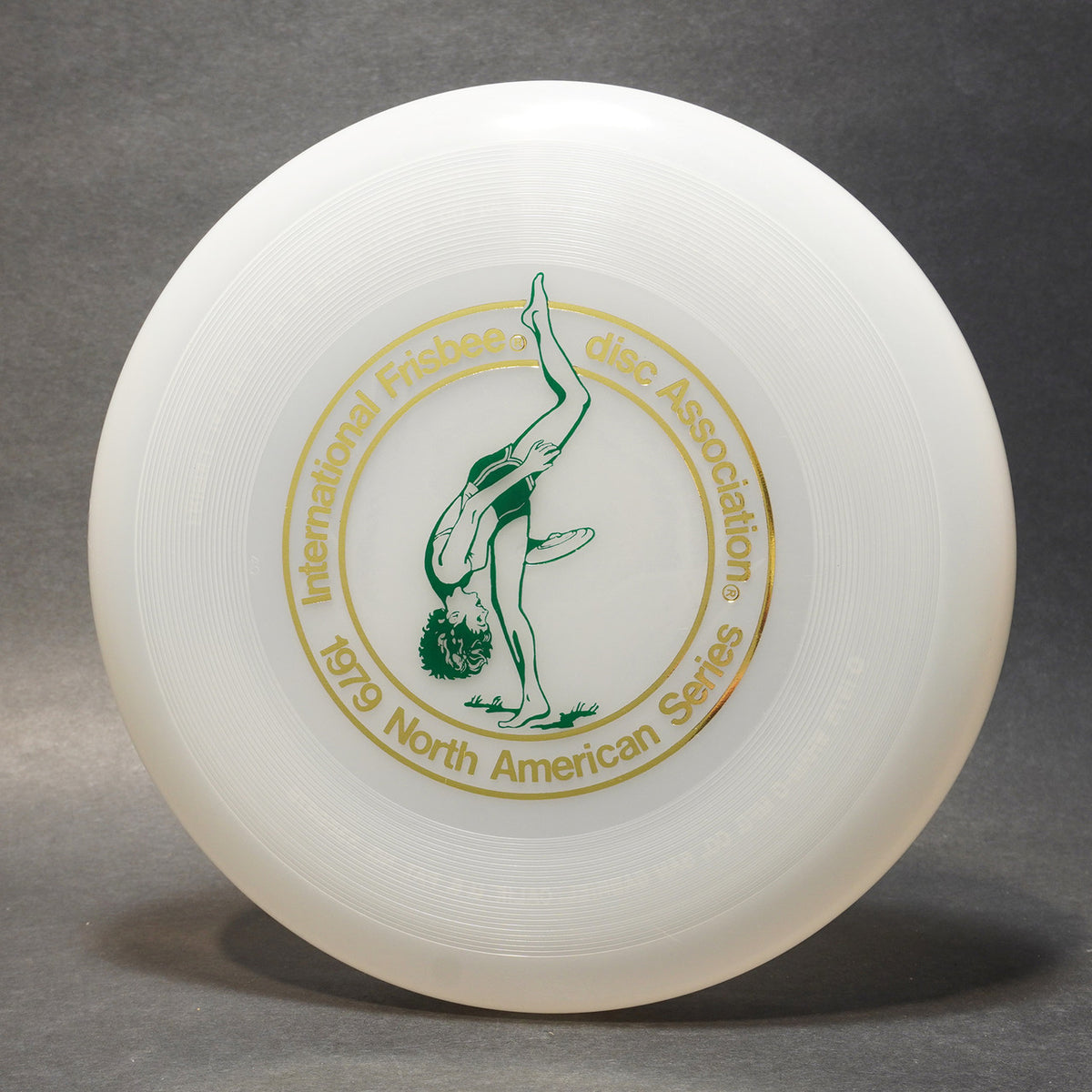 Wham-O 1979 North American Series 40 Mold Flying Disc, Clear 119g