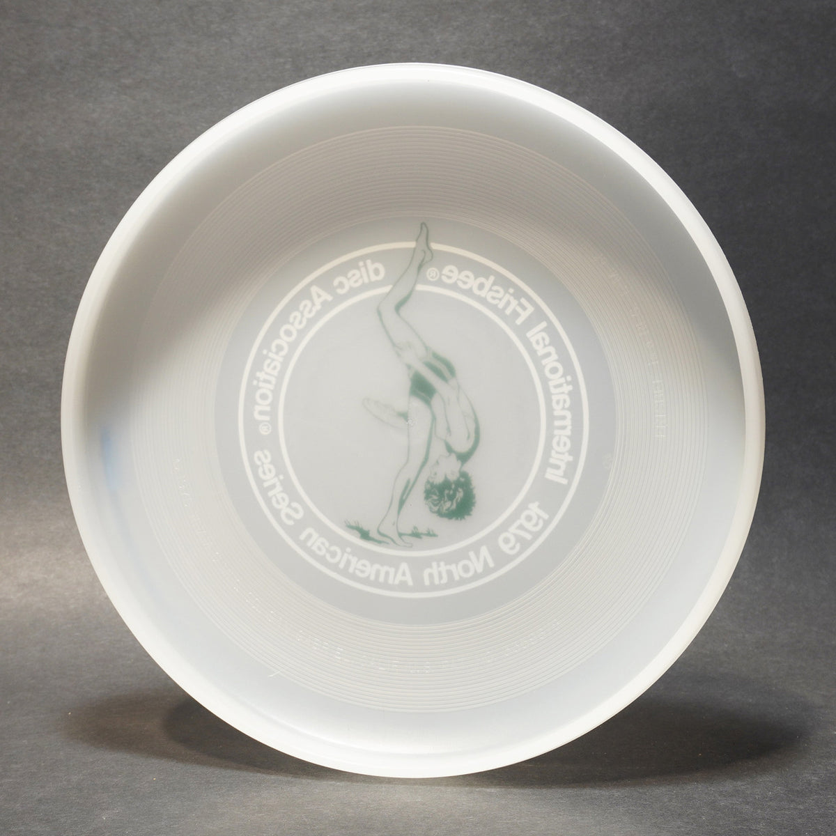 Wham-O 1979 North American Series 40 Mold Flying Disc, Clear 119g