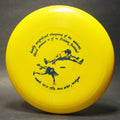 Wham-O 40 Mold Humbly Magnificent 1976 UofM Festival Flying Disc, 119g Yellow