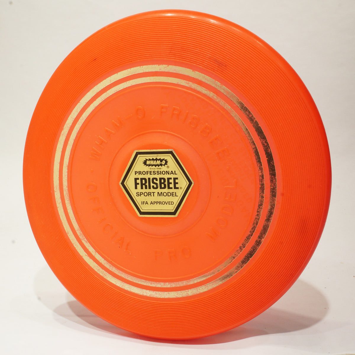 Wham-O Regular Frisbee Hex Label (mold 15)