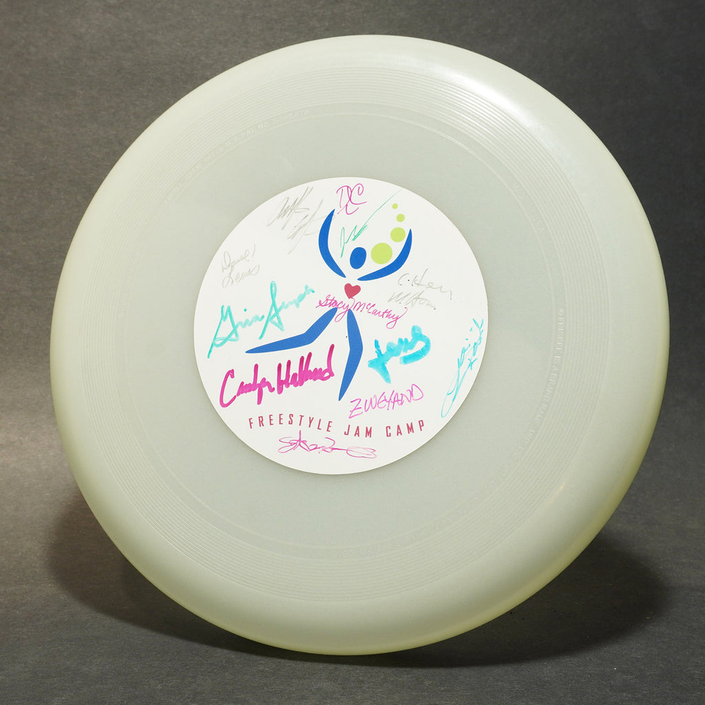 Wham-O World Class Frisbee 100E Jam Camp w/ Signatures