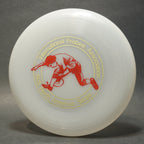 Wham-O North American Series 1978 Frisbee, 40 Mold Clear Disc Red Dave Marini Hot Stamp 119g